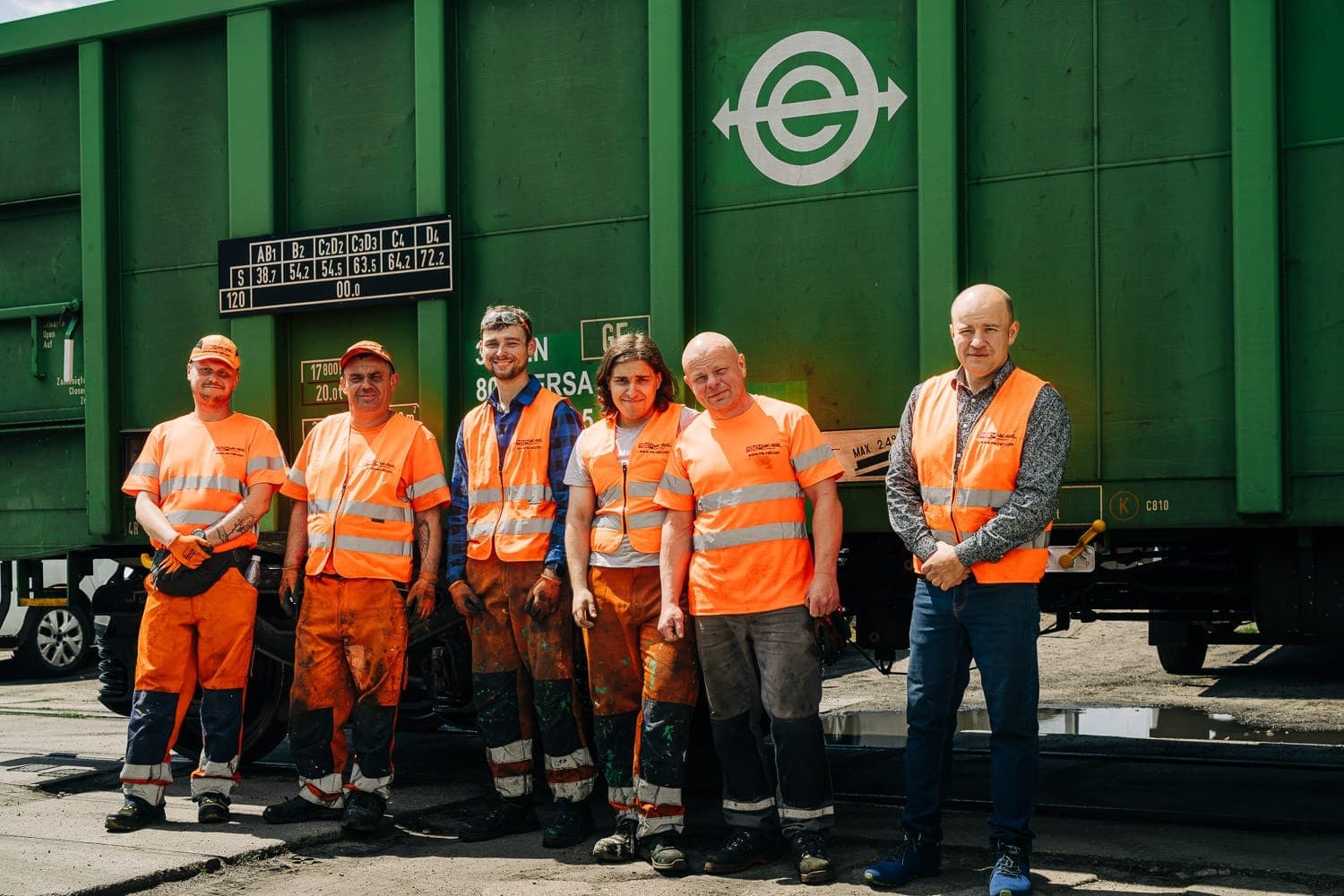 Brygada serwisowa MK-RAIL Logistics